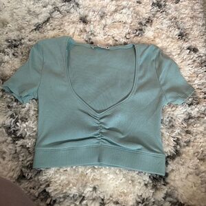 Zara Cropped Shirt